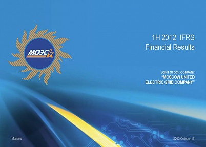 1H 2012 IFRS Financial Results